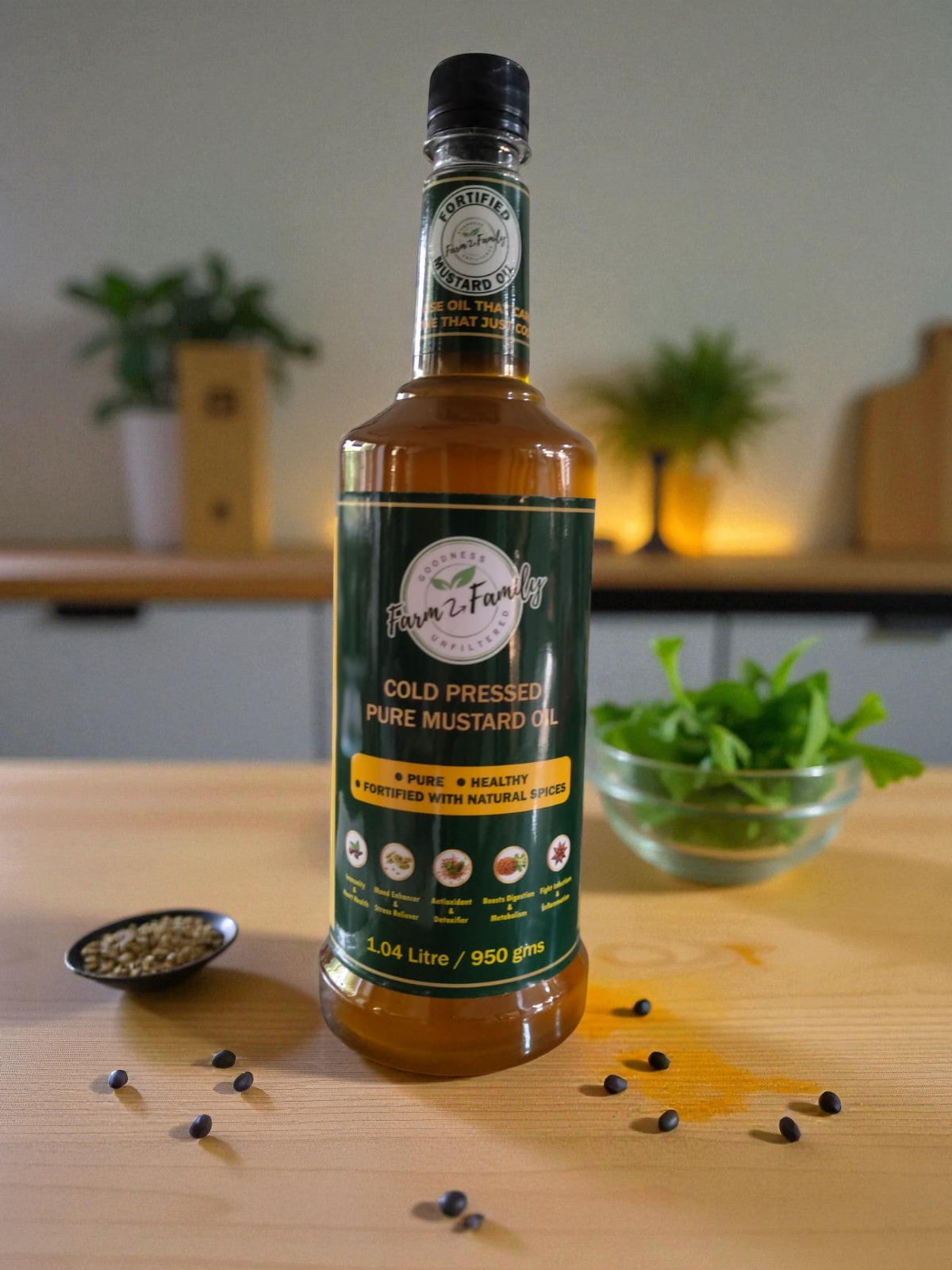 Cold Pressed Mustard Oil